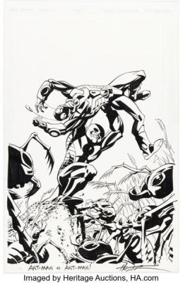 Phil Hester and Ande Parks The Irredeemable Ant-Man #5 Cover Illustration Original Art (Marvel, 2007). | Heritage