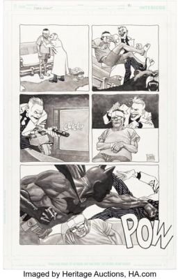 Eduardo Risso Dark Night: A True Batman Story Story Page 90 Original Art (DC/Vertigo, 2016). | Heritage