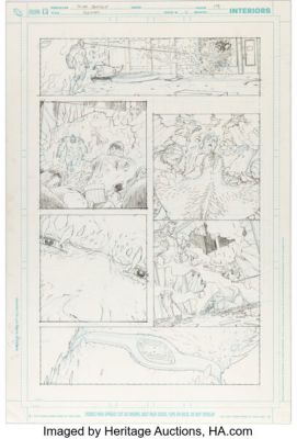 Frank Quitely All-Star Superman #4 Story Page 19 Pencils Original Art (DC, 2006). | Heritage