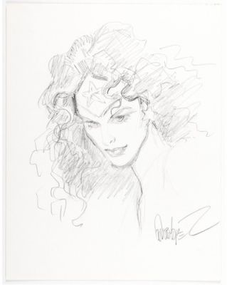 José Luis García-Lopez – Wonder Woman Sketch Original Art (1996) | eBay US (Buy It Now)