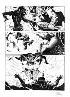 Dragonero n. 46 - tavola originale "Il tempio perduto" - Page volante - EO | Catawiki