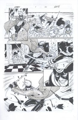 Robert Gill | Gambit: Wanted #1, Page 12 | Geoff M Art Sales