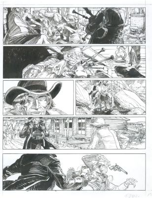 François Boucq (Né En 1955) | Lot 9 : Bouncer - La pitié des bourreaux | Huberty Breyne