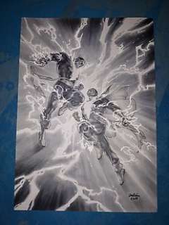 Shazam vs Black Adam - Full figure commission by Julian Lopez