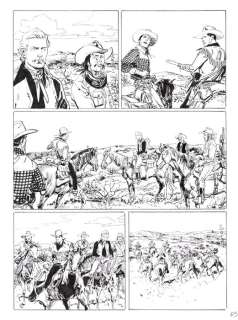 Tex Willer n. 6 - Tavola Originale "Coyoteros" - Brindisi - Loose page - (2019) | Catawiki