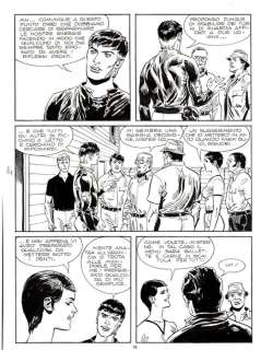 Mister No n. 42 - Tavola Originale "I giorni del terrore" - R. Diso - Loose page - (1978) | Catawiki