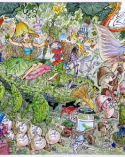 Philippe Luguy - Calendrier REITZEL – JANVIER – illustration couleurs