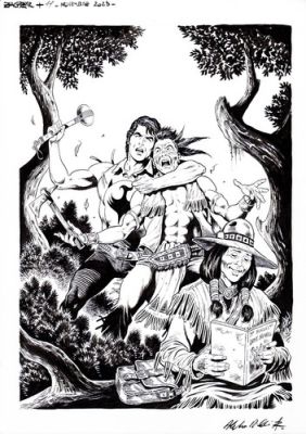 ALESSANDRO PICCINELLI - Copertina Zagor Più n.11 "Le Storie di Drinky Duck" | eBay Europe (Buy It Now)