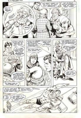 DC Presents 67 p2 by Curt Swan (1984) Superman & Santa! Christmas in July! | eBay US (Buy It Now)