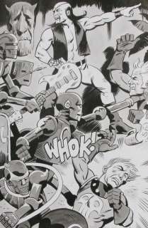 TIGRESS TALES #5 Original Mike Hoffman art, Page #14, Signed, published, Splash | High Quality Comics