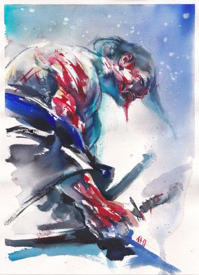 Ito | Ninja Trading Card Illustration | Kirby’s Comic Art