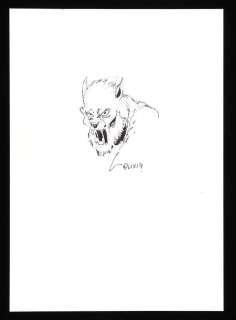 Marvel Comics Werewolf By Night - an original artwork by Mike Ploog. | Ewbank’s