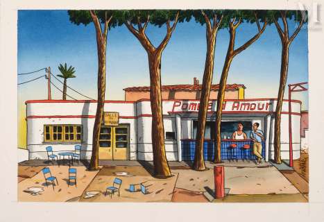 Loustal, Jacques de, (Né En 1956) | Pomme d’amour | Millon