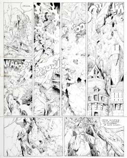 Blanc-Dumont | Jonathan Cartland, planche n°43 Ã  l’encre de Chi… | Banque Dessinée