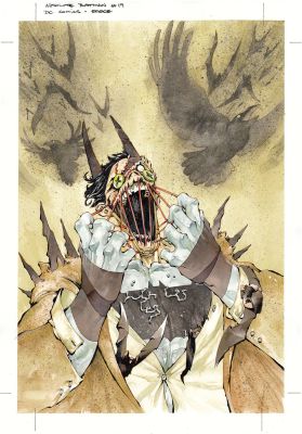 Chuma Hill - Absolute Batman #19 Scarecrow Cover
