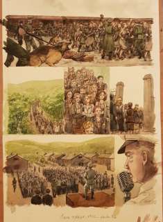 Terray, Marie - Planche originale couleur - Malgré nous T4 - Alsace - (2013) | Catawiki