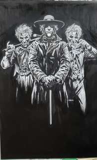 Jason Fabok | Absolute Batman: Three Jokers "Jokers" Cover | Jason Fabok
