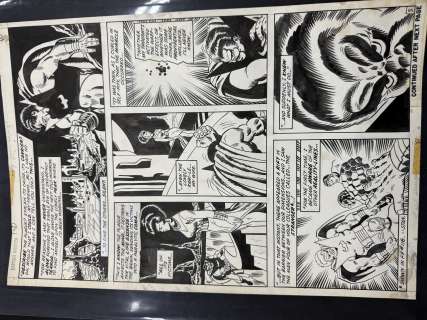 Sal Buscema Captain America (1972) | Southern California Comics