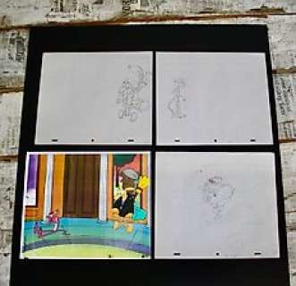 "Pink Panther" - Collection Original Animation Production Cel and Drawings - original - (1996/1993) | Catawiki