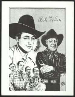 Bob Nolan Real West Movie Hall of Fame Series Print | DTA Collectibles