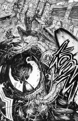 Venom vs Spider-Man | Comix Art Studio