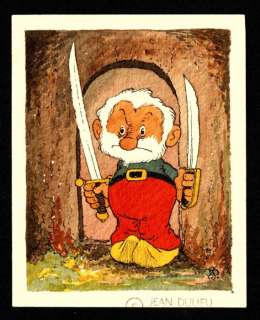 Paulus de Boskabouter - Pieter tot de tanden bewapend - Loose page - O.I. ink and watercolor on watercolor paper. - (1961) | Catawiki