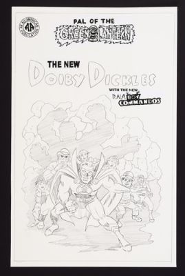 Doiby Dickles #137 Cover from Secret History All-American Comics by Larry Guidry | eBay US (Buy It Now)