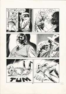 Tex #444 - Fabio Civitelli - tavola originale "La Laguna Morta" - Loose page - (1997) | Catawiki