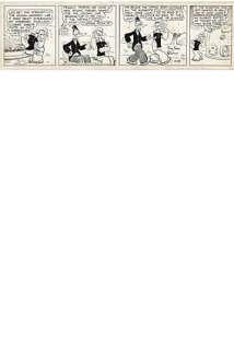 POPEYE Strip Art | ComicConnect