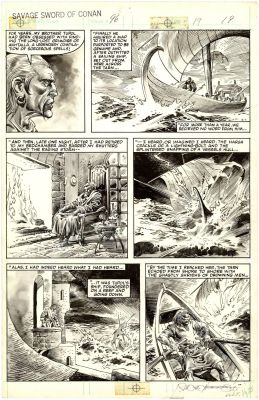 John Buscema | Savage Sword of Conan #96 p19 | Nostalgic Investments