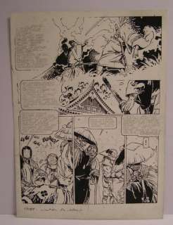 Michetz - Originele pagina - Kogaratsu - Kerkhof der zwaarden / Le cimetiere des sabres - (2013) | Catawiki