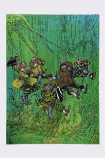 Boucq | Jérôme Moucherot, huile sur toile pour la couver… | Banque Dessinée