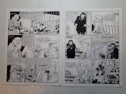 Martyn Mistére n. 269 - Giovanni Romanini - 2xTav. Origin. nn. 63, 64 "Programma Multilife" - Loose page - First edition - (2004) | Catawiki