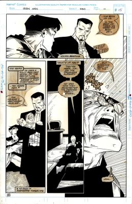 Jim Cheung | IRON MAN #330 p11 Original Art | Jim Cheung