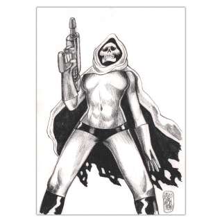 Alexis Bacci | Captain Death - Etude de personnage 1 | Achetez de l’Art