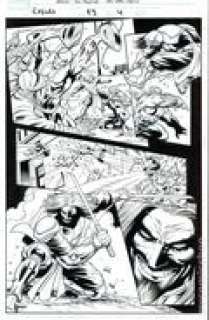 Original Art for Exiles (2001 1st Series Marvel) Issue 93, Page 4 by Paul Pelletier and Gary Martin | mycomicshop.com