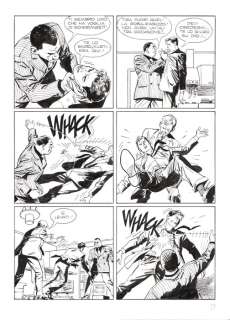 Julia n. 36 - 2 Tavola Originale "Skip il ladro" - Loose page - First edition - (2001) | Catawiki