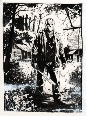Avery Butterworth | Jason Voorhees 9x12 | Raremarq (Buy It Now)
