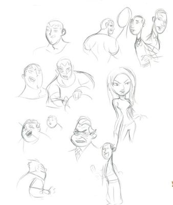 Dave Bullock Hand-Drawn Comic Illustration for Covers n Book DC H14 | eBay US (Buy It Now)