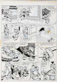 Tabary | Le Grand Vizir Iznogoud, planche n°4 Ã  l’encre d… | Banque Dessinée