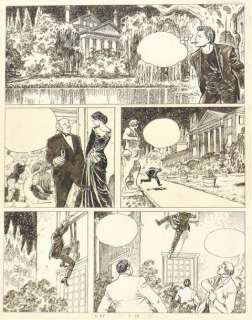 Manara, Milo | LE DÉCLIC Planche originale à l’encre de Chine n°23, extraite | Cornette de St Cyr