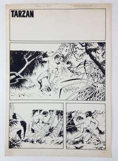 Tarzan - Miro Missaglia - Tavola d’Apertura - Loose page | Catawiki