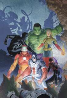 Alien vs Avengers #2 cover by Esad Ribic