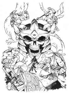 Michael Dialynas | Teenage Mutant Ninja Turtles 40th Anniversary Comics Celebration Cover (IDW Publishing) - Original Variant Cover Art | Michael Dialynas