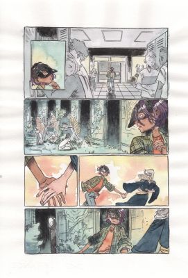 Morgan Beem | Author Immortal # 4 Page 14 | The Artist Bullpen