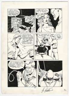 Martyn Mistére #51 - Giampiero Casertano - tavola originale "La notte dell’Uomo Lupo" - Loose page - (1986) | Catawiki