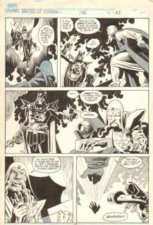 Al Williamson, Steve Carr - savage sword of conan, the #186 p. 43 - wizard and dark knight - 1991