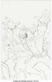 Ferry, Pascual - Pascual Ferry All-New X-Men #33 Variant Cover Original Art (Marvel, 2013)....