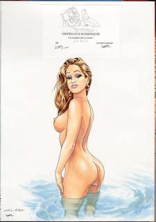 Héléna - Exemplaire d’auteur 04/35 - Dédicace couleur sur Tirage de Tête Héléna - Hardcover - First edition - (2015) | Catawiki