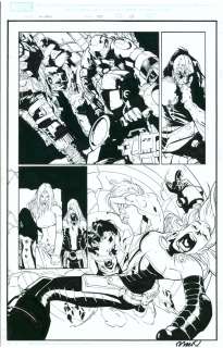 Ramos, Humberto; Cuevas, Carlos | Item #40280 X-Men #196 Page 13 Original Comic Art by Humberto Ramos. Humberto Ramos, Carlos Cuevas | Parigi Books